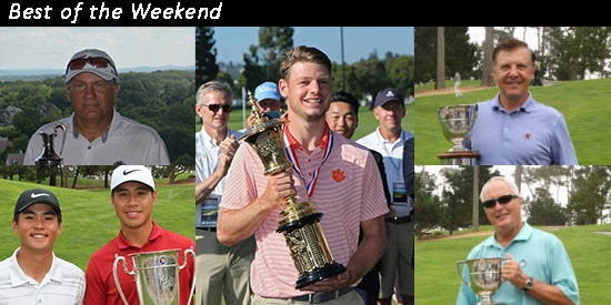 Weekend Report Aug 18-20: Redman Wins U.S. Am and More