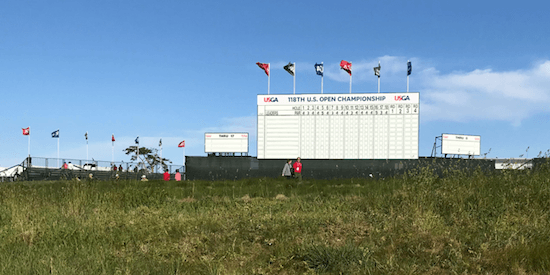 Some News and Notes from Monday at the U.S. Open