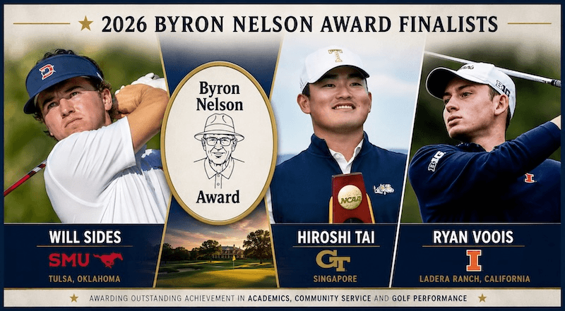 Byron Nelson Award Finalists