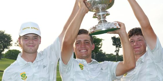 South Africa storms to first Eisenhower Trophy title at Tanah Merah